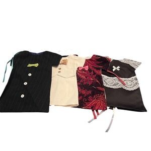 Set of 4 Baby Doll Clothes Outfits Multi Fashion Styles‎ fits cabbage patch kids